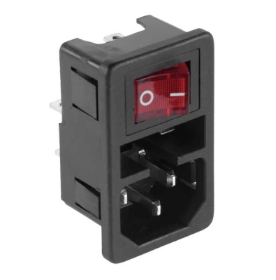 Захранваща букса мъжка F2574MPF