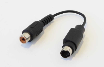 Кабел K-496/0.15м RCA/F-S-VHS/M