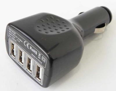 Адаптер за запалка 12V-5V/2.1A USB-04