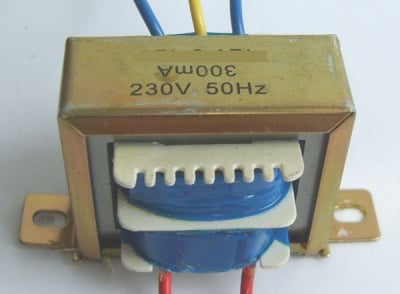 Трансформатор 2x12V/0.3A