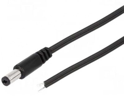 Захранваща букса женска 1748-12 с кабел